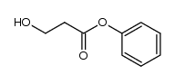 phenyl 3-hydroxypropanoate结构式
