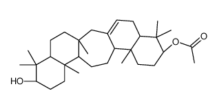 Serratenediol-21-acetate structure