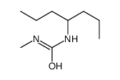 1-heptan-4-yl-3-methylurea Structure