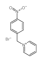 1-[(4-nitrophenyl)methyl]pyridin-1-ium bromide结构式