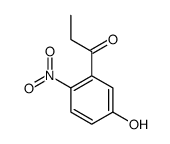 1-(5-hydroxy-2-nitrophenyl)propan-1-one结构式