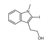 N-methyl-2-iodotryptophol结构式