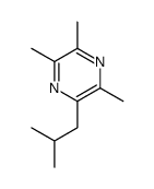 2-异丁基-3,5,6-三甲基吡嗪结构式