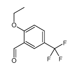 2-乙氧基-5-(三氟甲基)苯甲醛结构式
