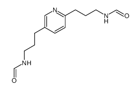 [pyridine-2,5-diylbis(propane-3,1-diyl)]diformamide结构式