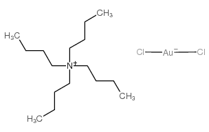 四丁基二氯金酸铵结构式