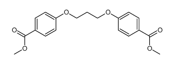 dimethyl 4,4'-(propane-1,3-diylbis(oxy))dibenzoate Structure