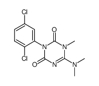 3-(2,5-dichloro-phenyl)-6-dimethylamino-1-methyl-1H-[1,3,5]triazine-2,4-dione结构式