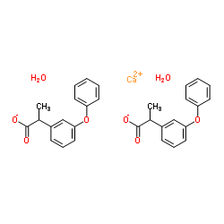 非诺洛芬钙二水合物结构式