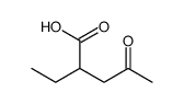 2-ethyl-4-oxopentanoic acid Structure