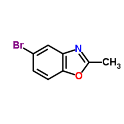 5-溴-2-甲基苯并恶唑结构式