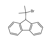 9-(2-bromo-2-propyl)fluorene Structure