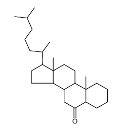 5α-Cholestan-6-one结构式