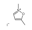 2,5-dimethyl-isoxazolium, iodide结构式