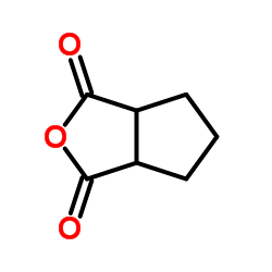 1,2-Cyclopentanedicarboxylic anhydride Structure