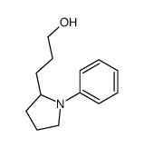 3-(1-phenylpyrrolidin-2-yl)propan-1-ol Structure