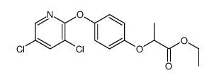 ethyl 2-[4-(3,5-dichloropyridin-2-yl)oxyphenoxy]propanoate Structure