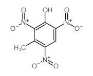 2,4,6-三硝基间甲酚结构式