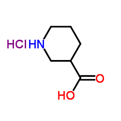Piperidine-3-carboxylic acid hydrochloride结构式