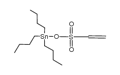 tributylstannyl ethenesulfonate结构式