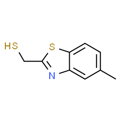 2-Benzothiazolemethanethiol,5-methyl-(9CI)结构式