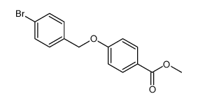 methyl 4-[(4-bromophenyl)methoxy]benzoate Structure