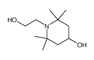4-hydroxy-1-(2-hydroxyethyl)-2,2,6,6-tetramethylpiperidine Structure
