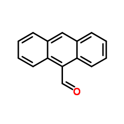 9-Anthraldehyde structure