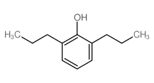 Phenol, 2,6-dipropyl-结构式