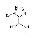 (9ci)-5-羟基-n-甲基-1H-咪唑-4-羧酰胺结构式