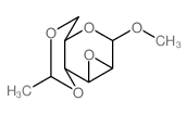 2-methoxy-6-methyl-1a,2,3a,4,7a,7b-hexahydrooxireno[2,3]pyrano[2,4-b][1,3]dioxine Structure