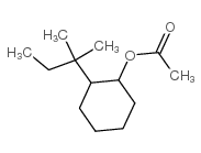 2-(1,1-Dimethylpropyl)cyclohexyl acetate Structure