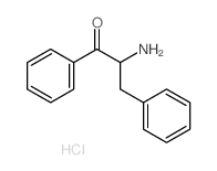 1-Propanone,2-amino-1,3-diphenyl-, hydrochloride (9CI) Structure