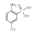 2-氨基-5-甲基苯基磷酸结构式