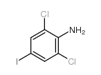 2,6-二氯-4-碘苯胺结构式