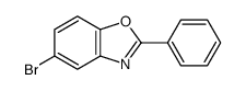 5-bromo-2-phenyl-1,3-benzoxazole结构式