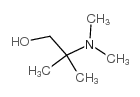 2-(二甲氨基)-2-甲基-1-丙醇结构式