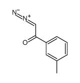 2-diazonio-1-(3-methylphenyl)ethenolate Structure