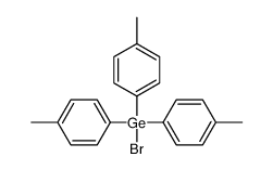 bromo-tris(4-methylphenyl)germane结构式