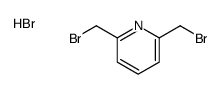 2,6-bis(bromomethyl)pyridine,hydrobromide Structure