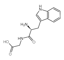 L-色氨酰甘氨酸结构式