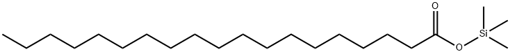 Nonadecanoic acid trimethylsilyl ester结构式