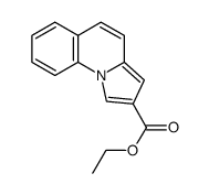 吡咯并[1,2-a]喹啉-2-羧酸乙酯结构式