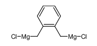 Grignard reagent of o-xylylene dichloride Structure