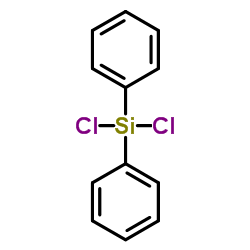 Dichlorodiphenylsilane Structure