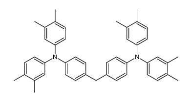N-(3,4-dimethylphenyl)-N-[4-[[4-(N-(3,4-dimethylphenyl)-3,4-dimethylanilino)phenyl]methyl]phenyl]-3,4-dimethylaniline Structure