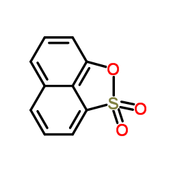 1,8-萘磺酸内酯结构式