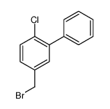 4-(bromomethyl)-1-chloro-2-phenylbenzene Structure