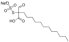 sodium C-dodecyl [2-(sulphonatothio)ethyl]carbamate结构式