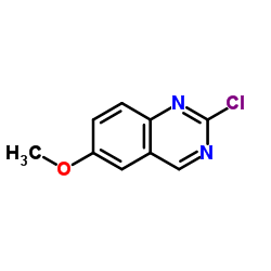 2-Chloro-6-methoxyquinazoline Structure